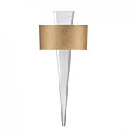 Modern Forms Vermeil 2 Light Wall Sconce in Gold Leaf