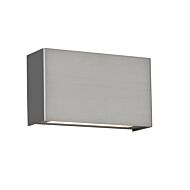Blok 1-Light LED Wall Sconce in Satin Nickel