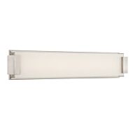 Modern Forms Polar  Bathroom Vanity Light in Brushed Nickel