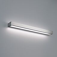 Open Bar 2-Light LED Bathroom Vanity Light in Brushed Nickel