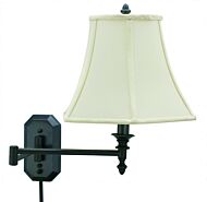 House of Troy Swing Arm Wall Lamp Oil Rubbed Bronze