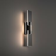 Amari 15-Light LED Wall Sconce in Black