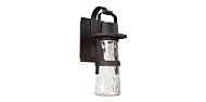 Modern Forms Balthus 13 Inch Outdoor Wall Light in Black