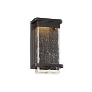 Modern Forms Vitrine 12 Inch Outdoor Wall Light in Black