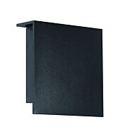 Modern Forms Square 10 Inch Outdoor Wall Light in Black
