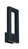 Modern Forms Twillight 16 Inch Outdoor Wall Light in Black