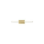 Vega Minor LED Wall Sconce in Brushed Gold