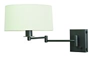 House of Troy Decorative 13 Inch Wall Lamp in Oil Rubbed Bronze