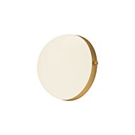 Globo LED Bathroom Vanity Light in Brushed Gold