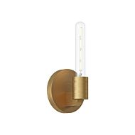 Claire 1-Light Wall Sconce in Aged Gold
