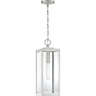 Quoizel Westover 7 Inch Outdoor Hanging Light in Stainless Steel