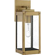 Quoizel Westover Outdoor Wall Lantern in Antique Brass