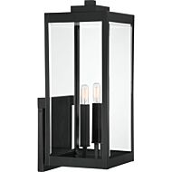 Westover 2-Light Outdoor Wall Mount in Earth Black