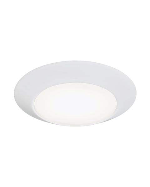 Sea Gull Traverse Mirage LED Recessed Lighting in White