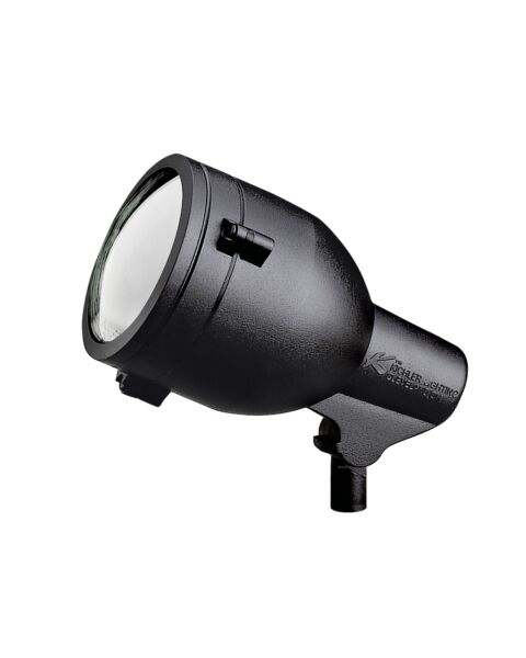 Hid High Intensity Discharge 1-Light Landscape Accent in Textured Black