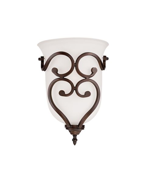 Millennium Lighting Courtney Lakes 1 Light Wall Sconce in Rubbed Bronze