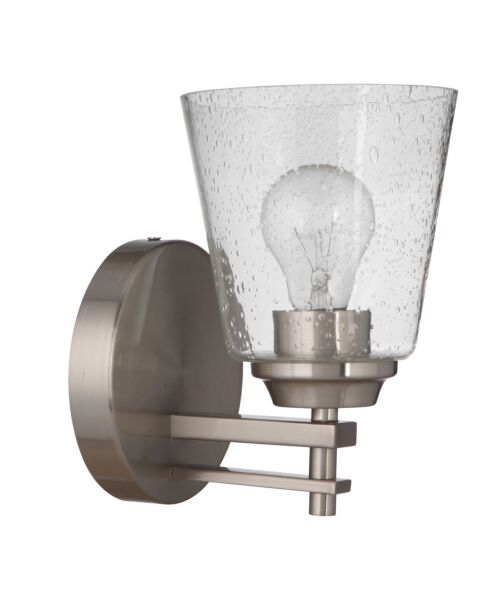 Craftmade Drake Wall Sconce in Brushed Polished Nickel