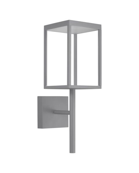 Access Reveal Outdoor Wall Light in Satin Gray