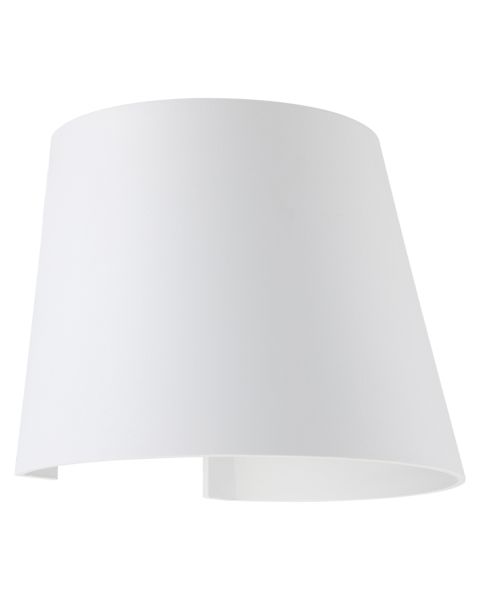 Access Cone 2 Light Outdoor Wall Light in White