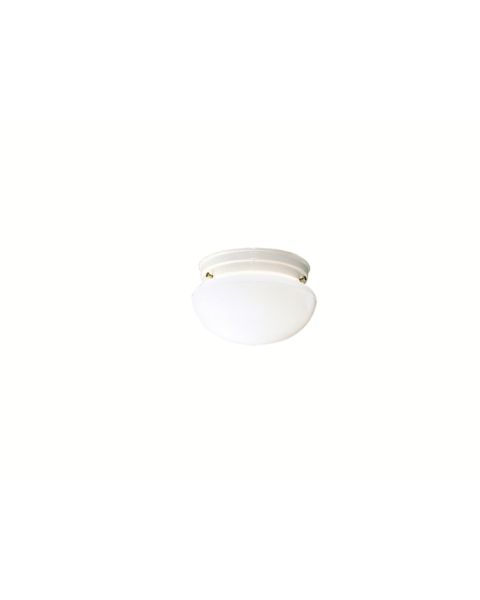 Kichler Ceiling Space 1 Light 7.5 Inch Flush Mount in White 12 Pack
