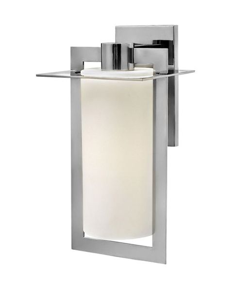 Colfax 1-Light Outdoor Large Wall Mount in Polished Stainless Steel