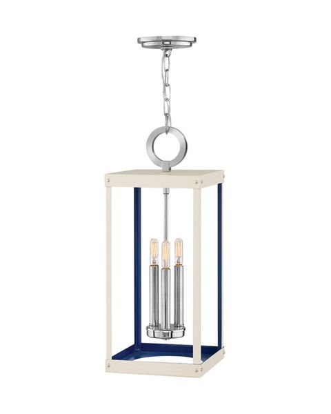 Porter by Lisa McDennon 3-Light Pendant in Polished Nickel with Warm White