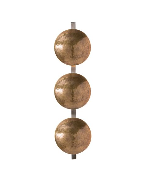 Arteriors Diesel 32 Inch 6 Light Wall Sconce in Antique Brass