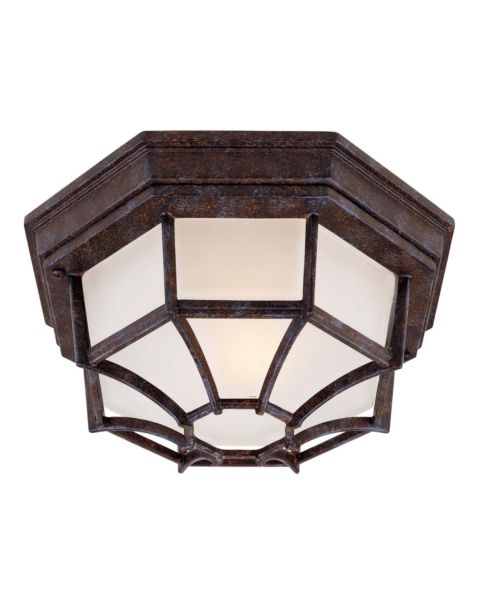 Savoy House Exterior Collections 1 Light Outdoor Ceiling Light in Rustic Bronze