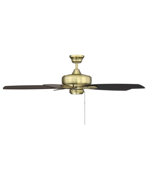 Savoy House Wind Star 52 Inch Ceiling Fan in Estate Brass