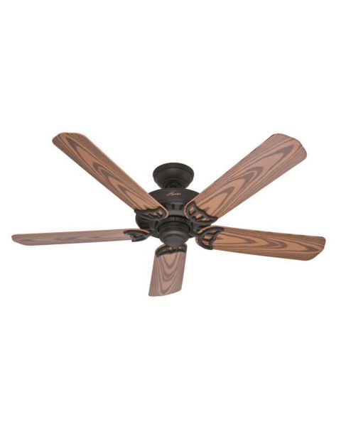 Hunter Bridgeport 52 Inch Indoor/Outdoor Ceiling Fan in New Bronze