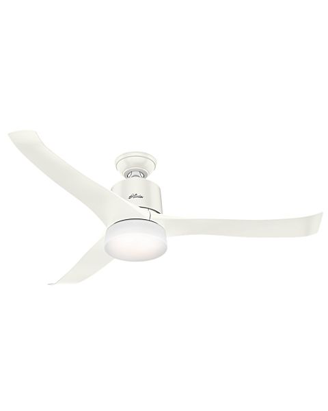 Hunter Symphony 2 Light 54 Inch Indoor Ceiling Fan in Fresh White