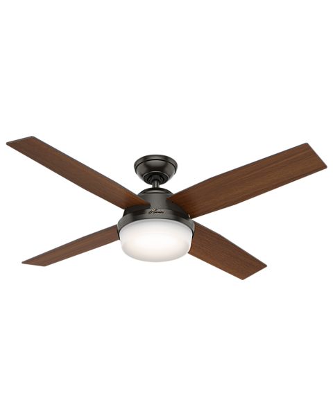 Hunter Dempsey 2 Light 52 Inch Indoor Ceiling Fan in Noble Bronze
