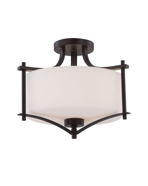 Savoy House Colton 2 Light Ceiling Light in English Bronze