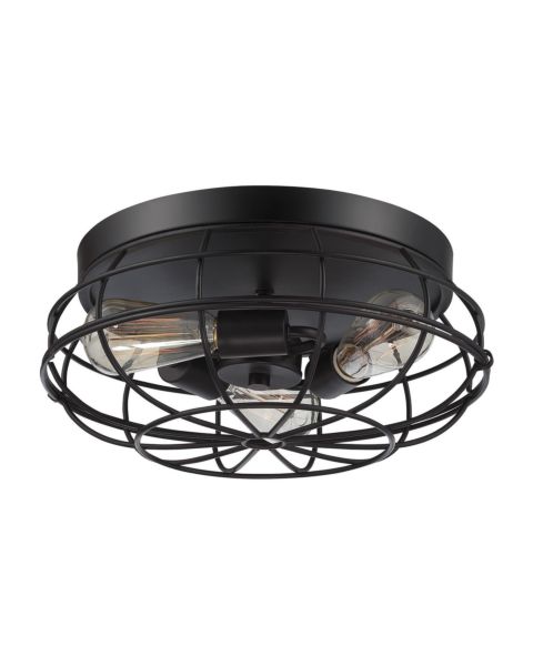 Savoy House Scout 3 Light Ceiling Light in English Bronze