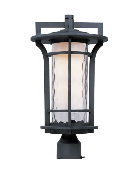 Maxim Lighting Oakville LED E26 1 Light 1 Light Outdoor Pole/Post Mount in Black Oxide