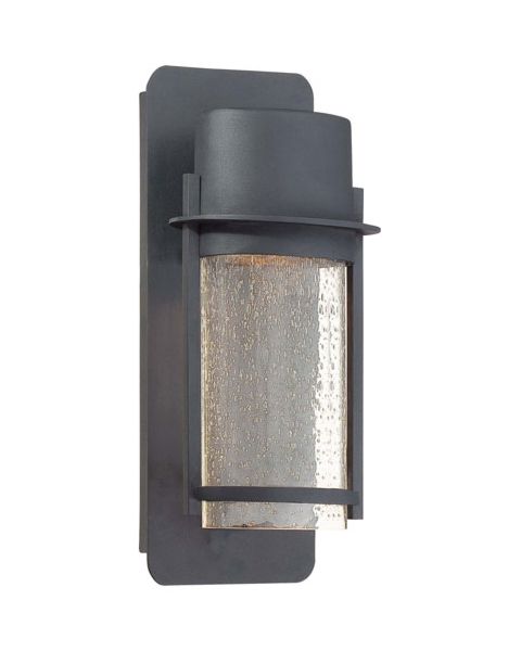 The Great Outdoors Artisan Lane 13 Inch Outdoor Wall Light in Black