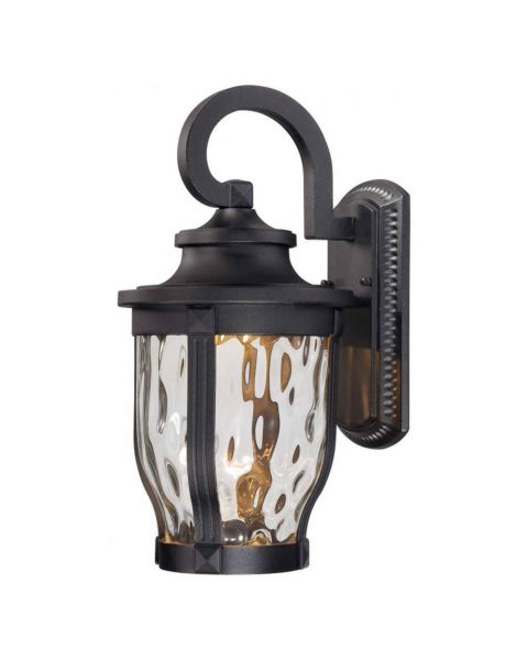 The Great Outdoors Merrimack™ Led 16 Inch Outdoor Wall Light in Black