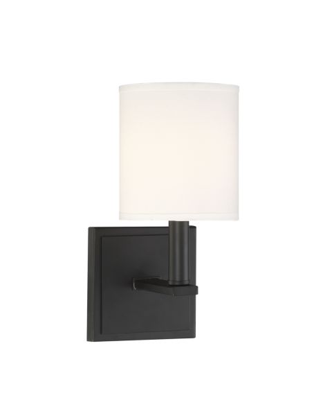 Savoy House Waverly 1 Light Wall Sconce in Matte Black