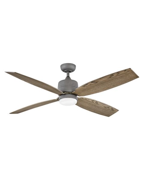 Module LED 58 Indoor/Outdoor Ceiling Fan in Graphite"