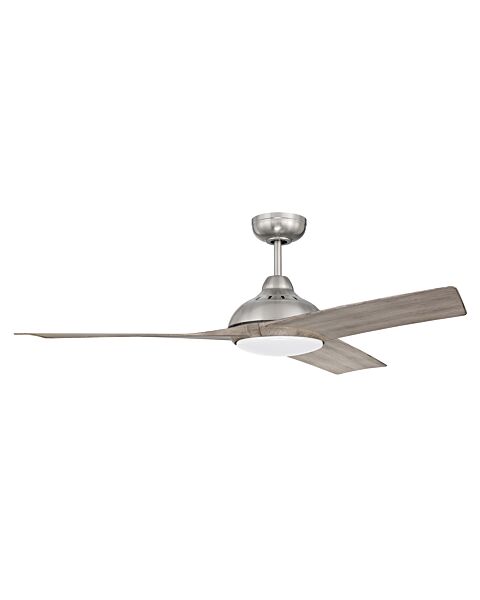 Craftmade Beckham Outdoor Ceiling Fan in Brushed Polished Nickel