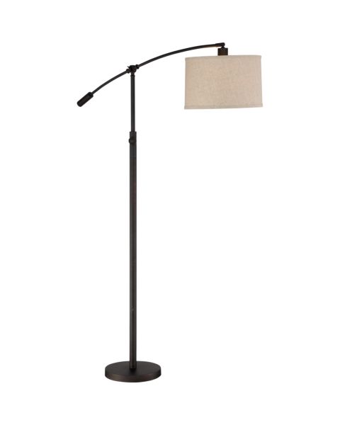 Quoizel Clift 65 Inch Floor Lamp in Oil Rubbed Bronze