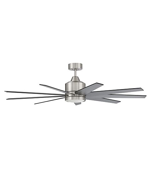Craftmade Champion Outdoor Ceiling Fan in Brushed Polished Nickel