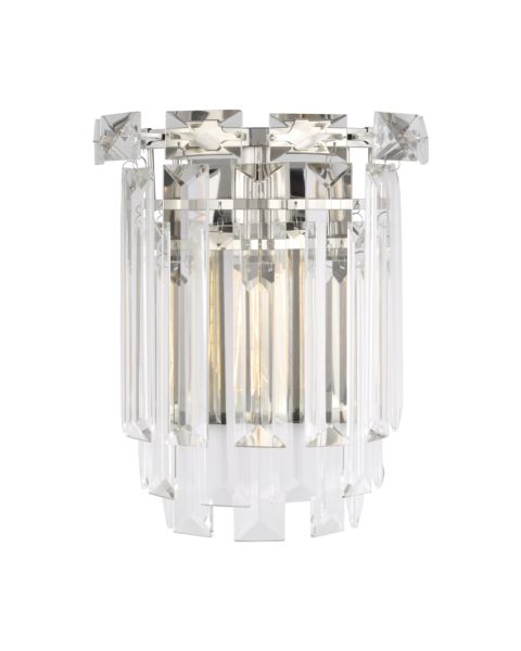 Arden Wall Sconce in Polished Nickel by Chapman & Myers