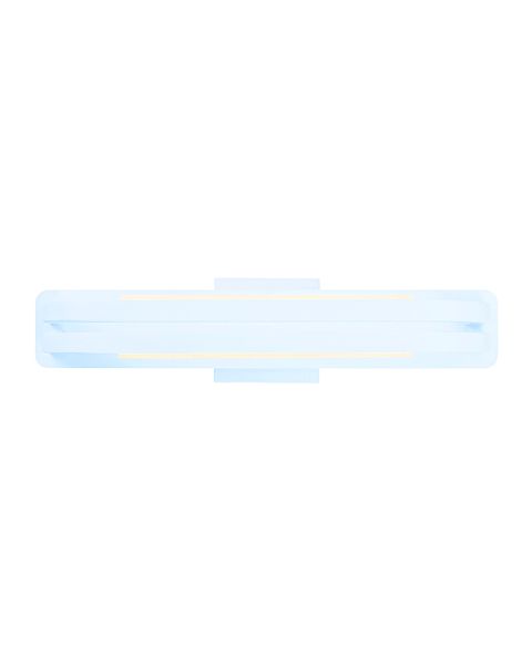 ET2 Jibe LED 21.25 Inch 2 Light Wall Sconce in Matte White