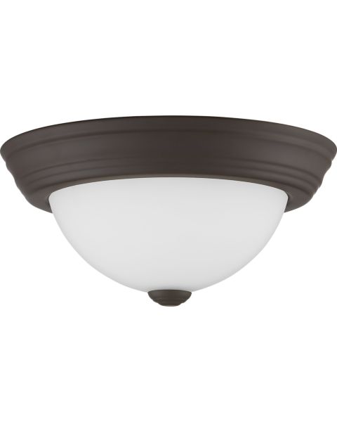 Quoizel Erwin 11 Inch Ceiling Light in Old Bronze