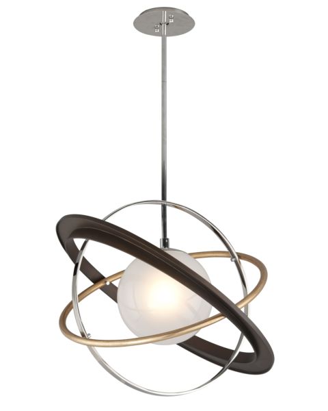 Troy Apogee 19 Inch Pendant Light in Two Tone
