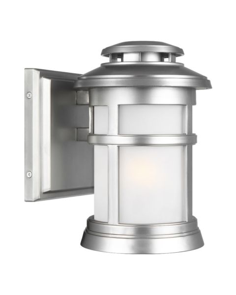 Feiss Newport Nautical Outdoor Wall Lantern in Painted Brushed Steel
