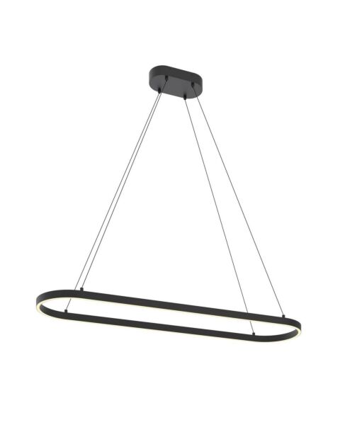Glo LED Pendant in Black