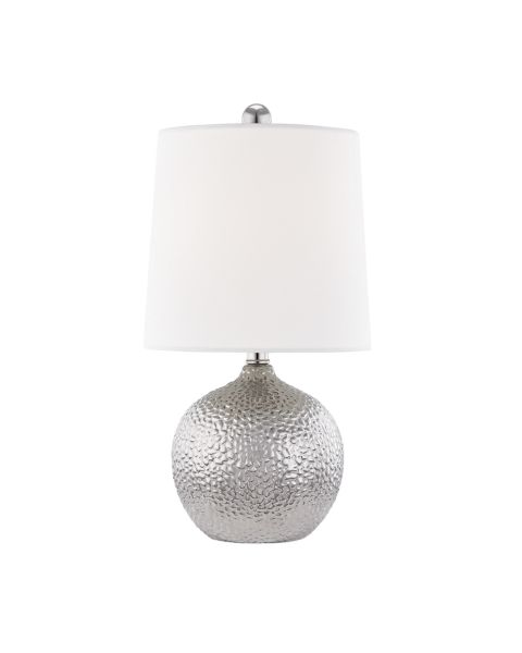Mitzi Heather 15 Inch Table Lamp in Silver