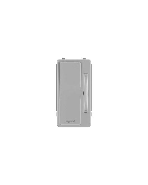 LeGrand Radiant Multi Location Remote Dimmer Interchangeable Face Plate in Gray